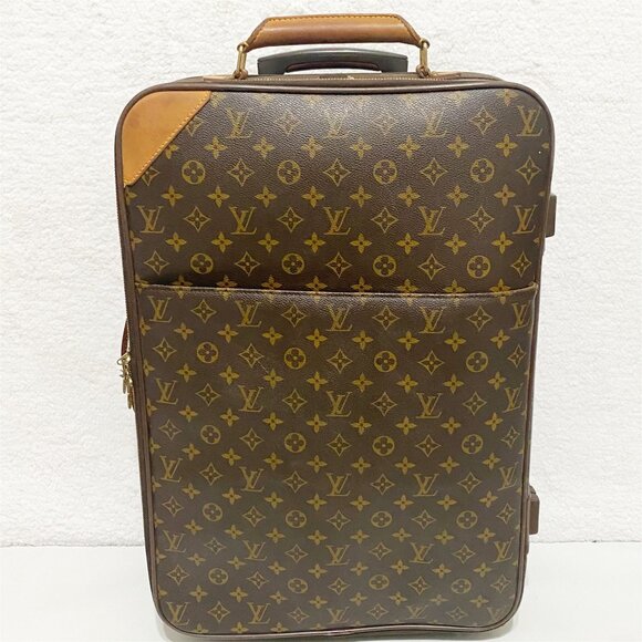 Louis Vuitton Rolling Luggage LV Monogram Pegase 55 fits in overhead bin - Picture 1 of 13